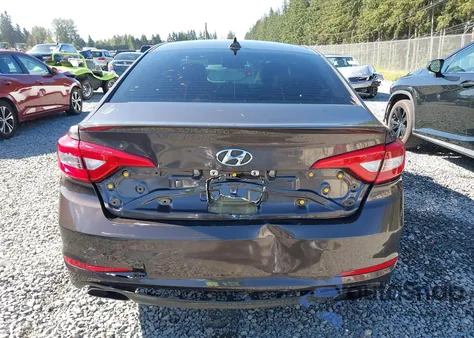 2017 Hyundai Sonata Sport из США, поврежденный, VIN 5NPE34AF1HH594765